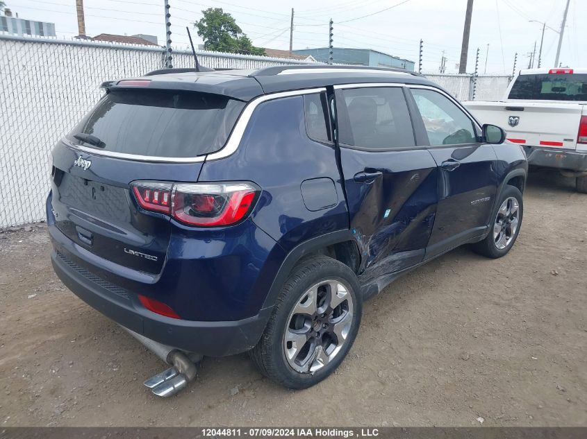 2021 Jeep Compass Limited VIN: 3C4NJDCB4MT527118 Lot: 12044811