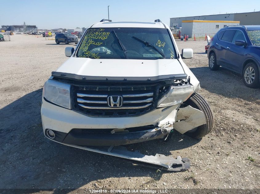 2012 Honda Pilot VIN: 5FNYF4H54CB503707 Lot: 12044818