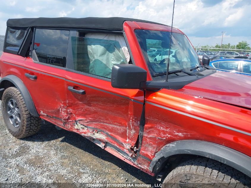 2022 Ford Bronco Big Bend/Black Diamond/Outer Banks VIN: 1FMDE5BH6NLB34208 Lot: 12044830