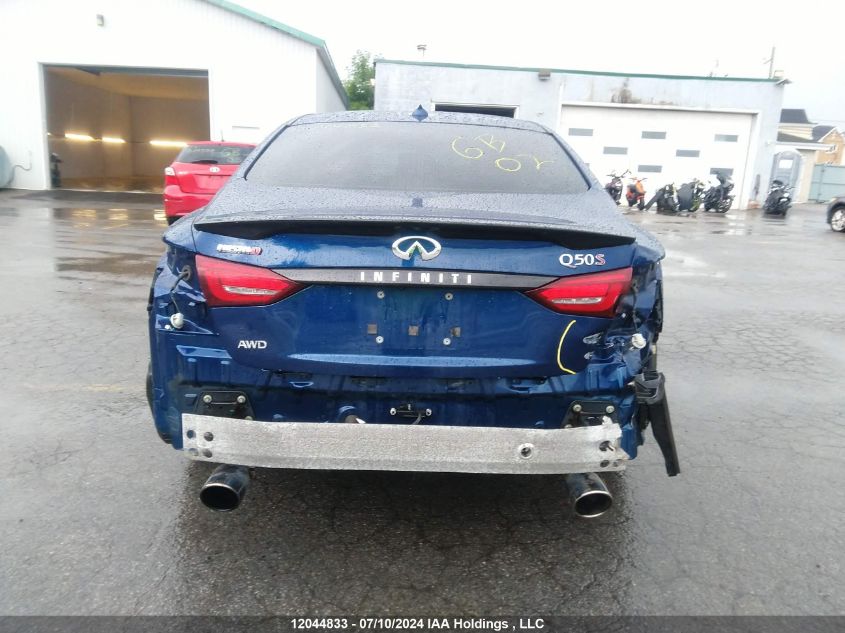 2018 Infiniti Q50 VIN: JN1FV7AR8JM481873 Lot: 12044833