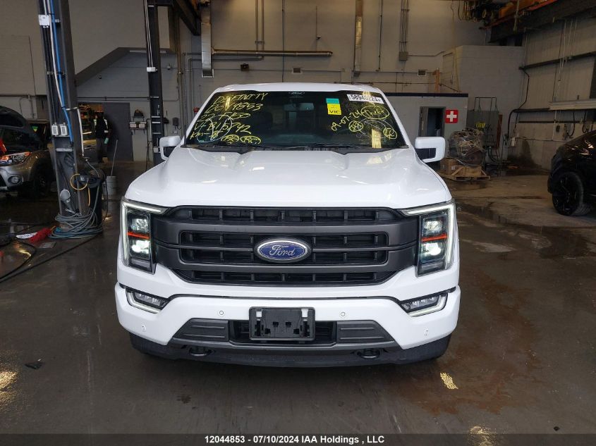 2022 Ford F150 Supercrew VIN: 1FTEW1EP8NFB15742 Lot: 12044853