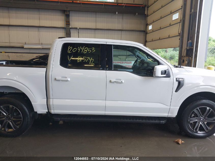 2022 Ford F150 Supercrew VIN: 1FTEW1EP8NFB15742 Lot: 12044853