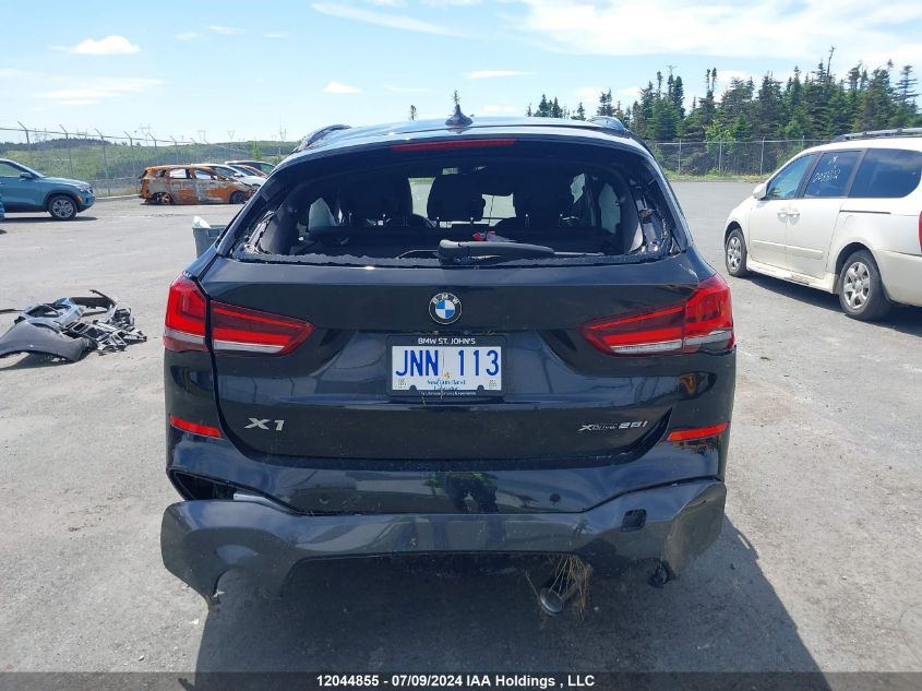 2021 BMW X1 VIN: WBXJG9C0XM3M76327 Lot: 12044855