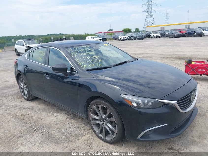 2017 Mazda 6 Grand Touring VIN: JM1GL1W52H1141494 Lot: 12044870