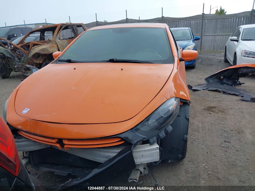 2013 Dodge Dart Sxt VIN: 1C3CDFBH5DD232555 Lot: 12044887