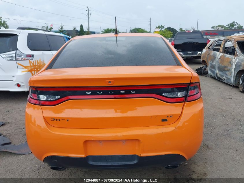 2013 Dodge Dart Sxt VIN: 1C3CDFBH5DD232555 Lot: 12044887