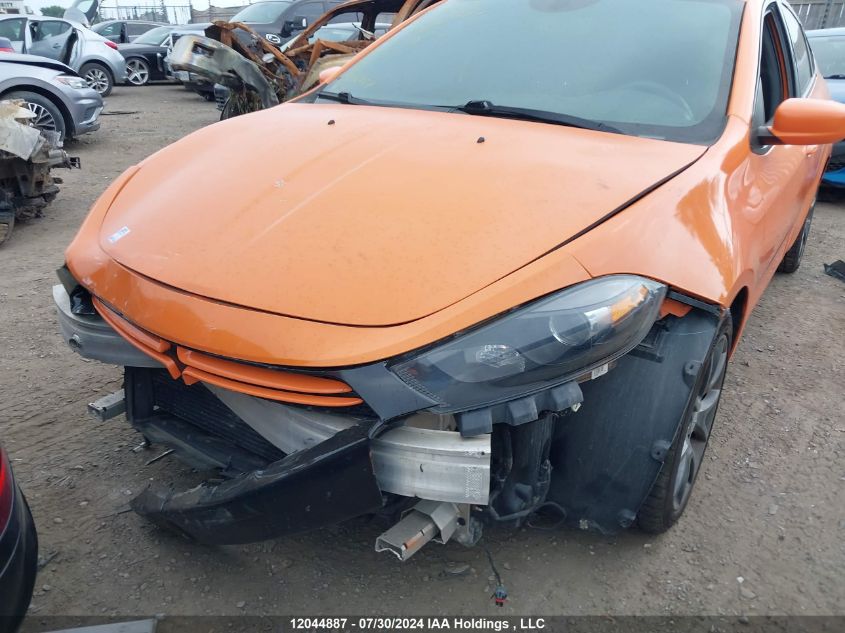 2013 Dodge Dart Sxt VIN: 1C3CDFBH5DD232555 Lot: 12044887