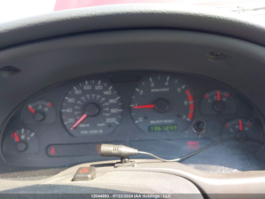 2003 Ford Mustang VIN: 1FAFP44413F433862 Lot: 12044893