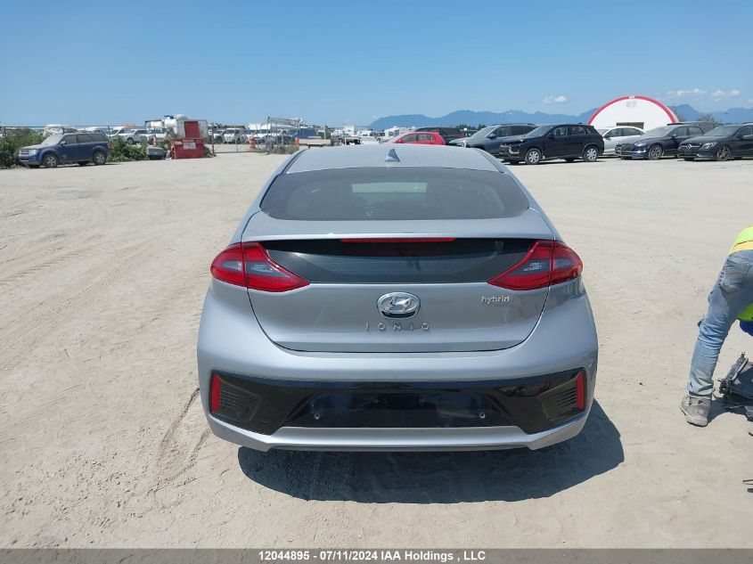 2018 Hyundai Ioniq Hybrid Limited VIN: KMHC05LC7JU070164 Lot: 12044895