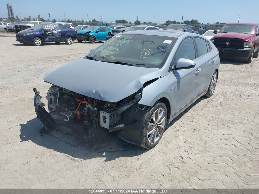 2018 Hyundai Ioniq Hybrid Limited VIN: KMHC05LC7JU070164 Lot: 12044895