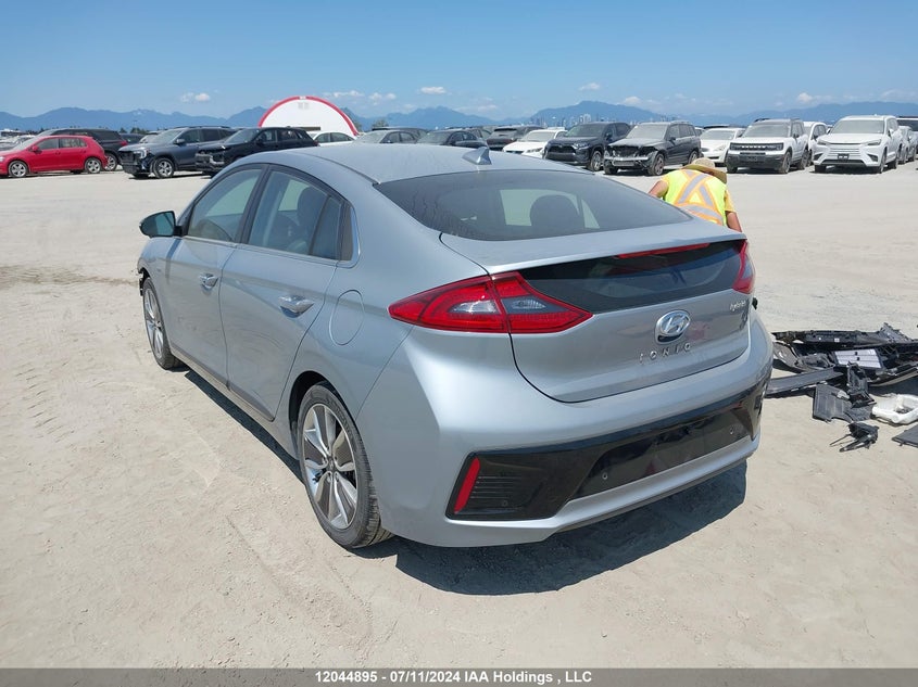 2018 Hyundai Ioniq Hybrid Limited VIN: KMHC05LC7JU070164 Lot: 12044895