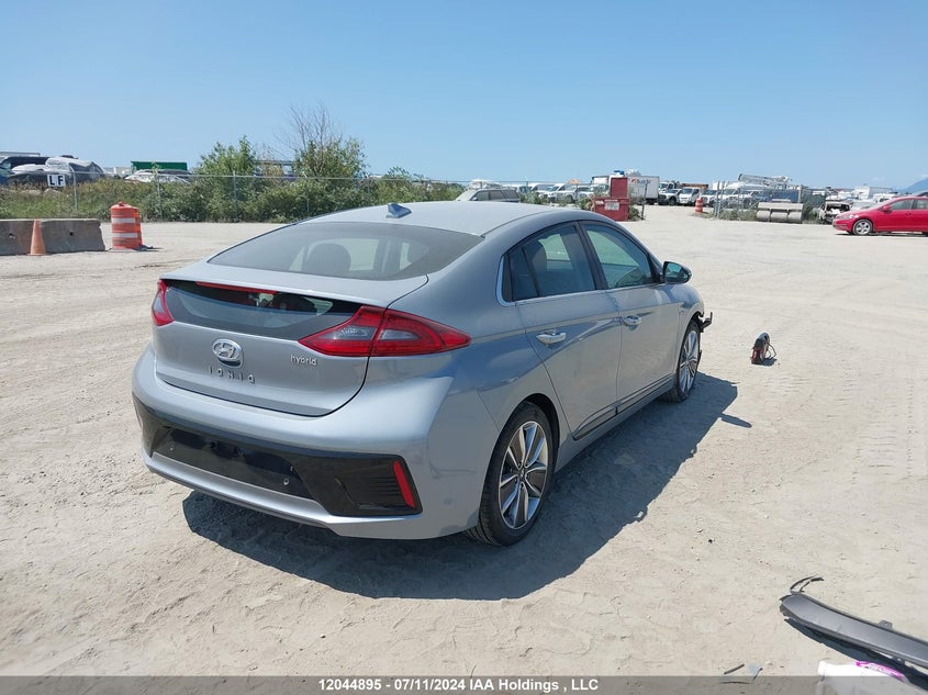 2018 Hyundai Ioniq Hybrid Limited VIN: KMHC05LC7JU070164 Lot: 12044895