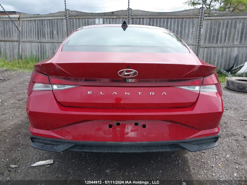 2023 Hyundai Elantra Sel VIN: KMHLM4AG2PU406297 Lot: 12044912