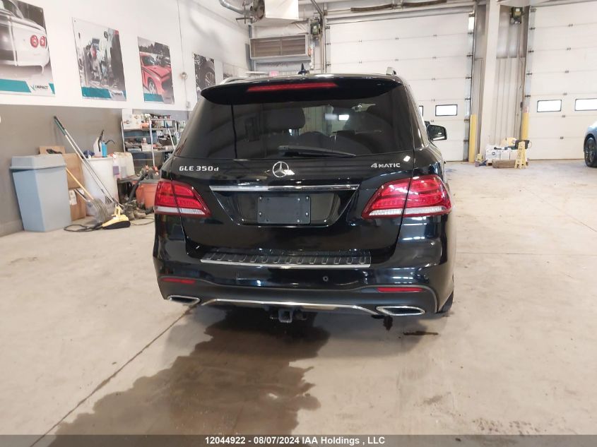 2016 Mercedes-Benz Gle 350D 4Matic VIN: 4JGDA2EB6GA711111 Lot: 12044922