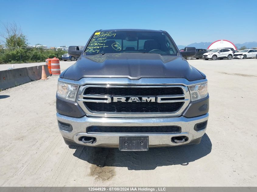 2022 Ram 1500 Tradesman VIN: 1C6RRFCGXNN361262 Lot: 12044929