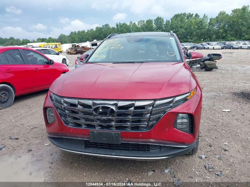 2022 Hyundai Tucson Ultimate Hybrid Awd VIN: KM8JCCA15NU059559 Lot: 12044934