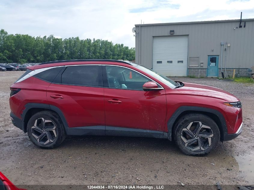 2022 Hyundai Tucson Ultimate Hybrid Awd VIN: KM8JCCA15NU059559 Lot: 12044934