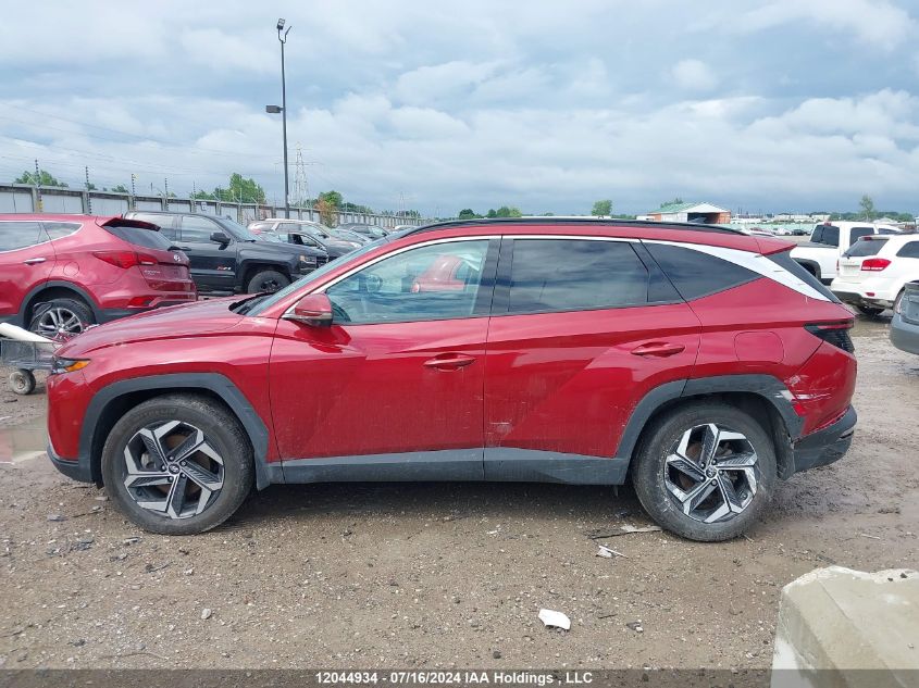 2022 Hyundai Tucson Ultimate Hybrid Awd VIN: KM8JCCA15NU059559 Lot: 12044934