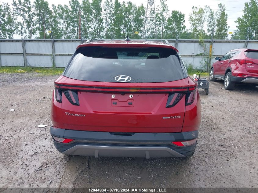 2022 Hyundai Tucson Ultimate Hybrid Awd VIN: KM8JCCA15NU059559 Lot: 12044934