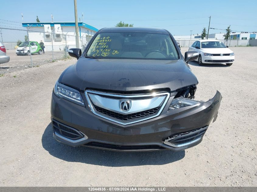 2017 Acura Rdx VIN: 5J8TB4H56HL801882 Lot: 12044935