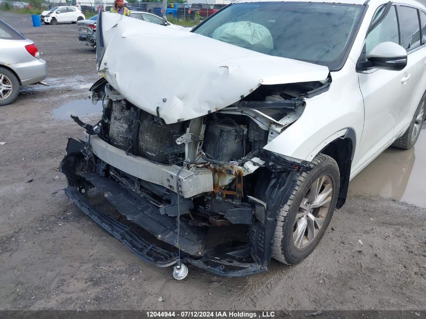 2015 Toyota Highlander VIN: 5TDZKRFHXFS047089 Lot: 12044944