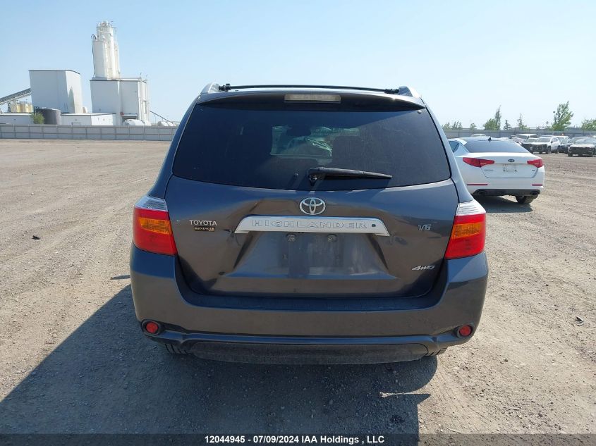 2008 Toyota Highlander Limited VIN: JTEES42A382002902 Lot: 12044945