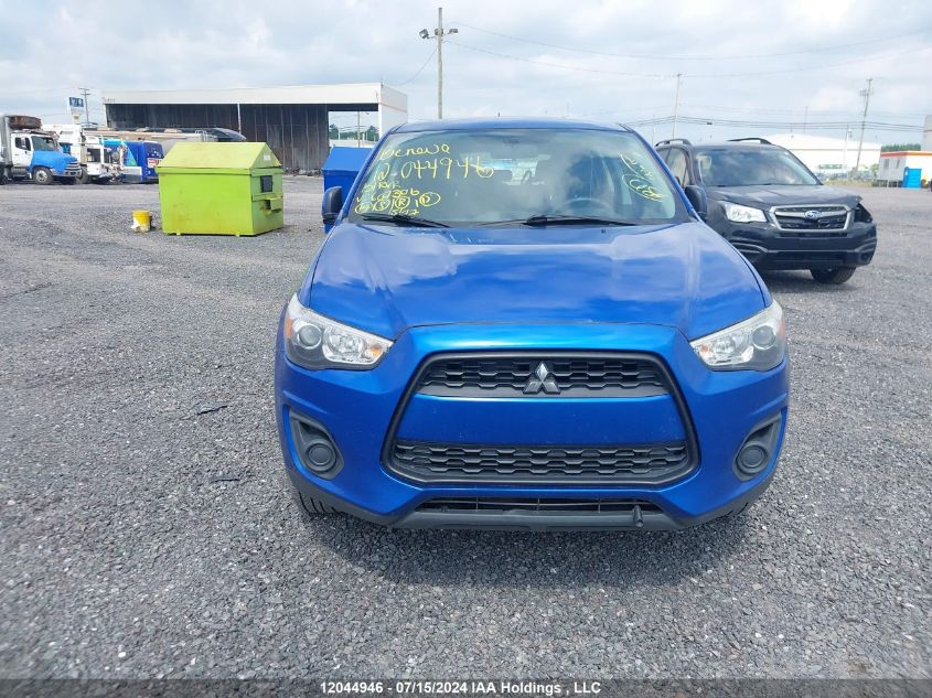 2015 Mitsubishi Rvr VIN: 4A4AH3AU5FE607306 Lot: 12044946