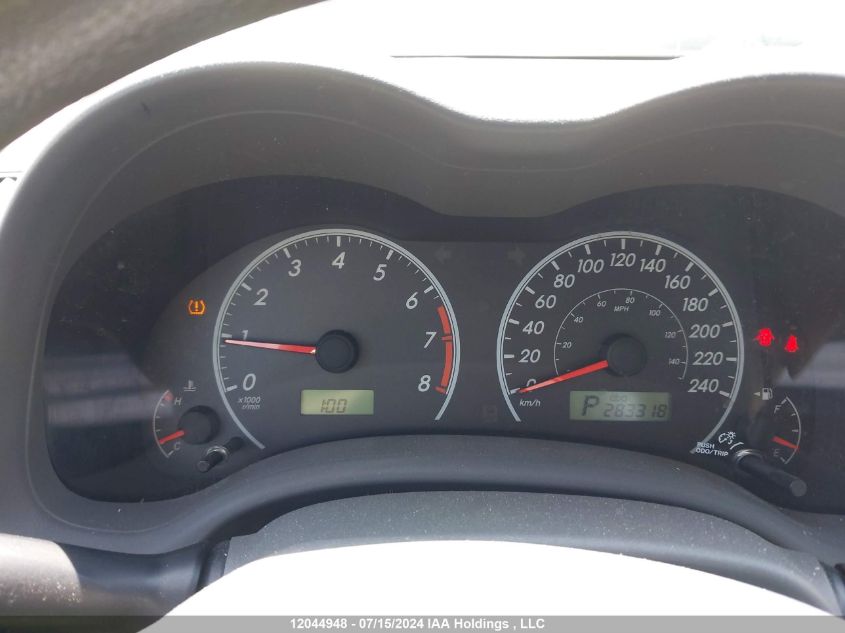 2009 Toyota Corolla S/Le/Xle VIN: 2T1BU40E69C032485 Lot: 12044948