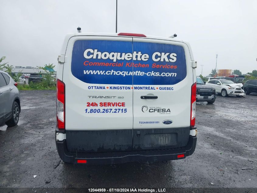 2020 Ford Transit T-150 VIN: 1FTYE1Y86LKA33128 Lot: 12044959
