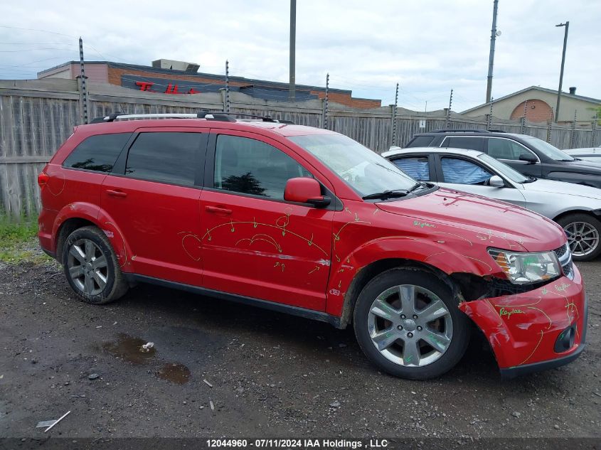 2013 Dodge Journey Sxt/Crew VIN: 3C4PDCCG4DT622154 Lot: 12044960