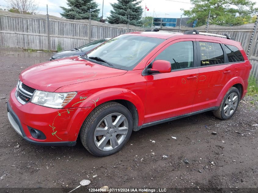 2013 Dodge Journey Sxt/Crew VIN: 3C4PDCCG4DT622154 Lot: 12044960