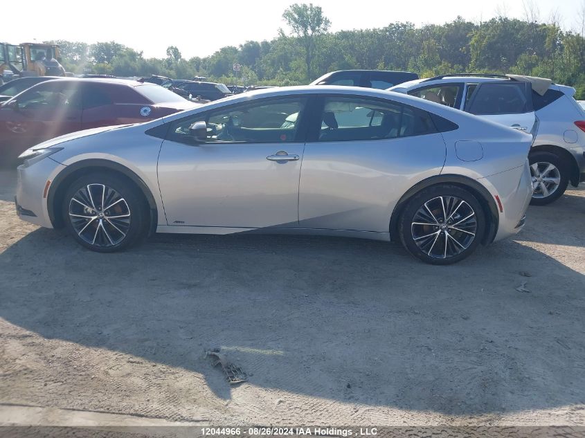 2024 Toyota Prius VIN: JTDADABU2R3010670 Lot: 12044966