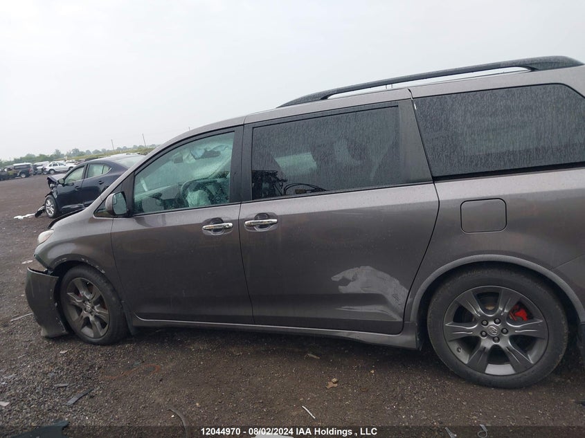 2015 Toyota Sienna Sport VIN: 5TDXK3DC2FS638805 Lot: 12044970