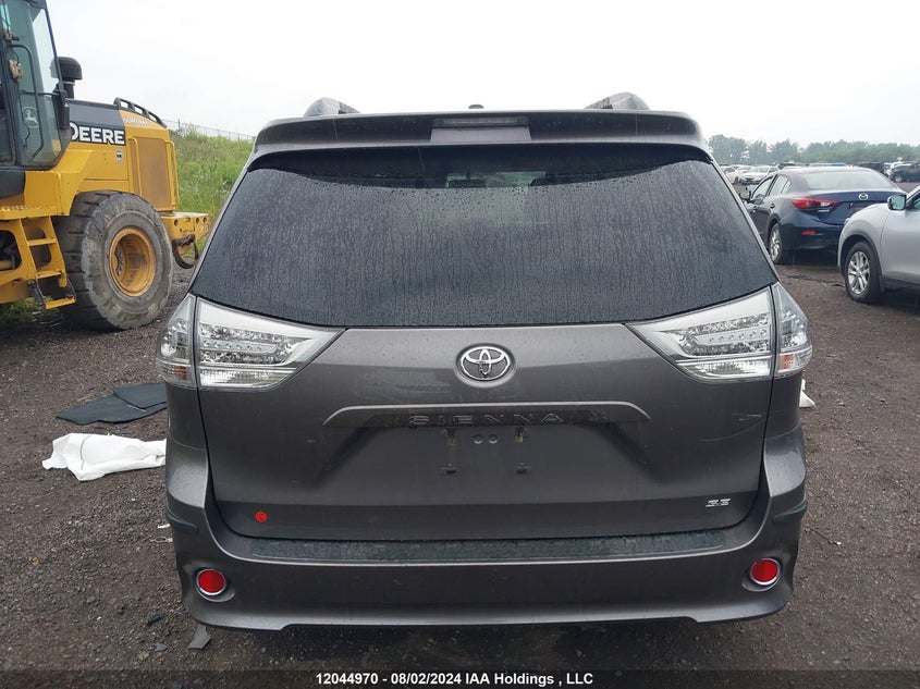 2015 Toyota Sienna Sport VIN: 5TDXK3DC2FS638805 Lot: 12044970