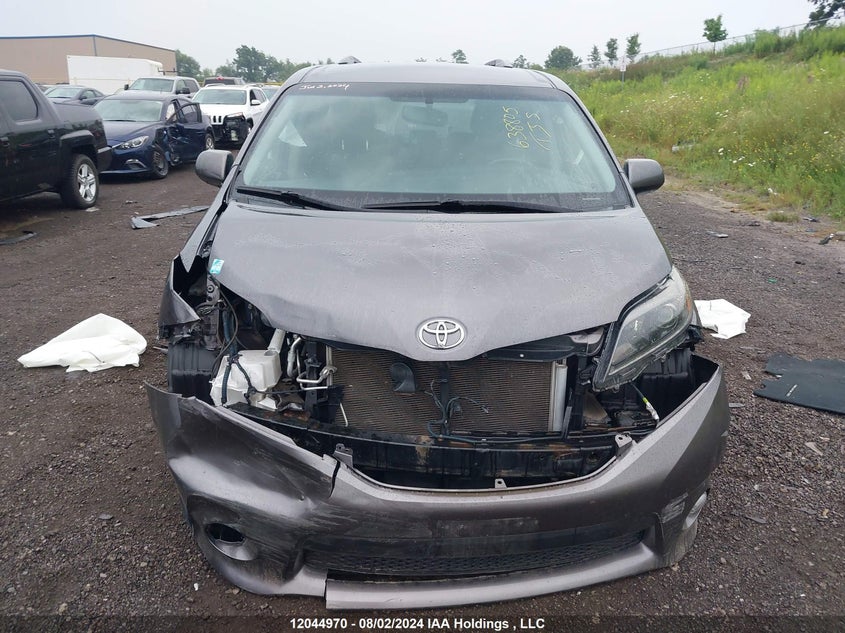 2015 Toyota Sienna Sport VIN: 5TDXK3DC2FS638805 Lot: 12044970