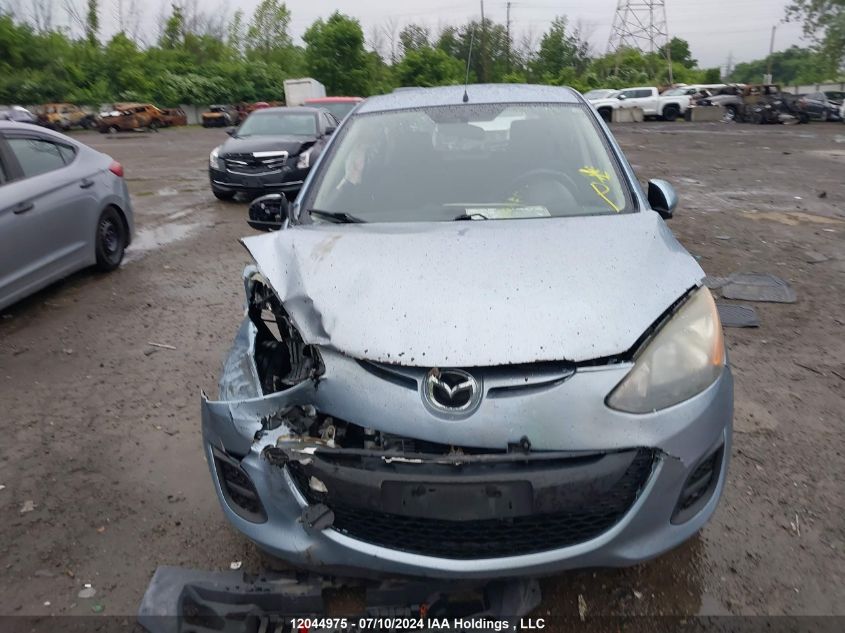 2013 Mazda Mazda2 VIN: JM1DE1KY5D0168752 Lot: 12044975