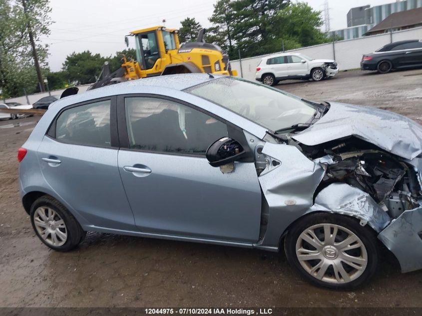 2013 Mazda Mazda2 VIN: JM1DE1KY5D0168752 Lot: 12044975