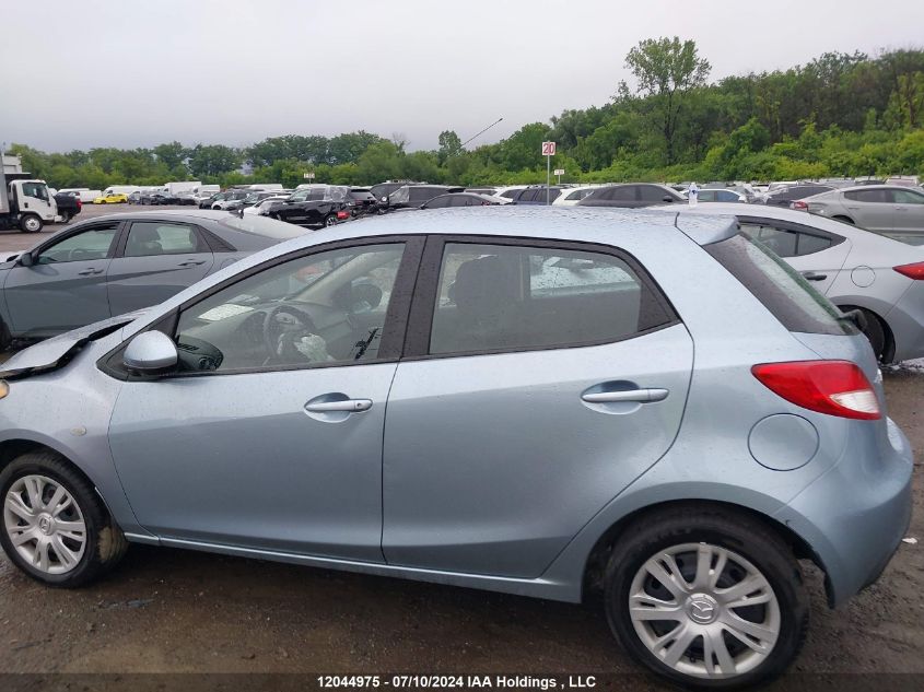 2013 Mazda Mazda2 VIN: JM1DE1KY5D0168752 Lot: 12044975