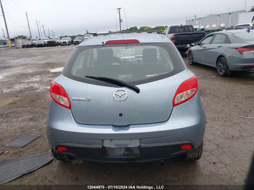 2013 Mazda Mazda2 VIN: JM1DE1KY5D0168752 Lot: 12044975