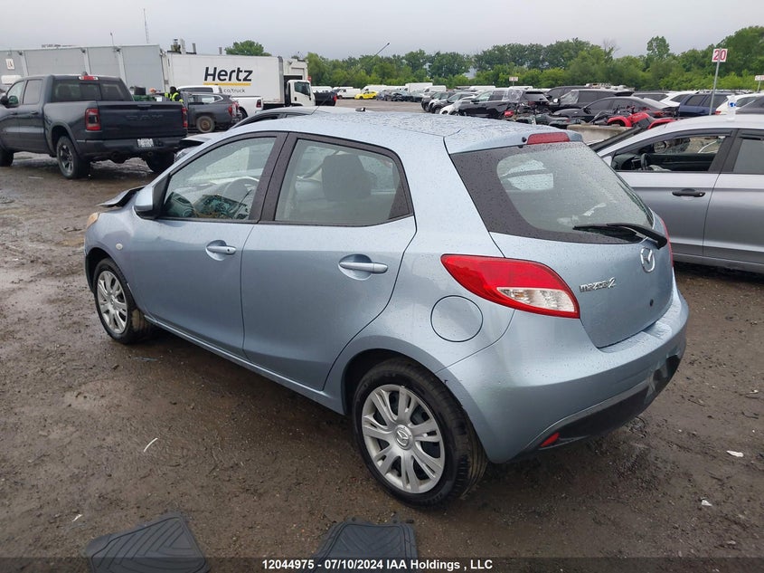 2013 Mazda Mazda2 VIN: JM1DE1KY5D0168752 Lot: 12044975