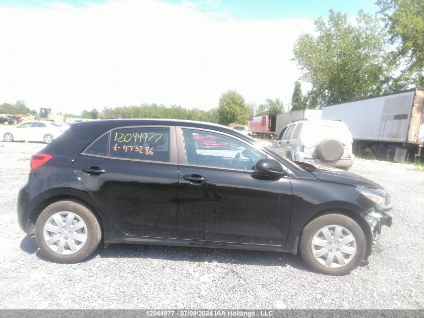 2022 Kia Rio S VIN: 3KPA25AD1NE473286 Lot: 12044977
