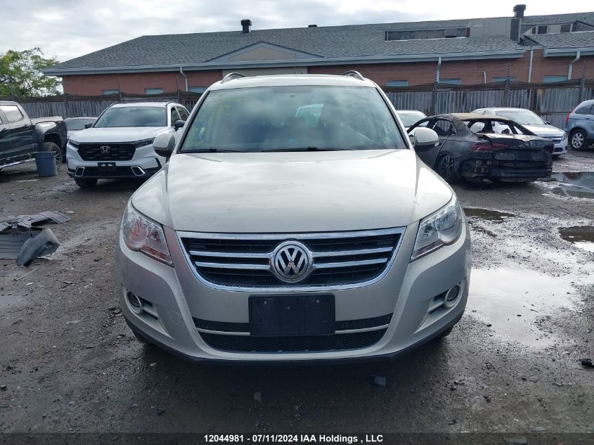 2011 Volkswagen Tiguan VIN: WVGBV7AXXBW518742 Lot: 12044981