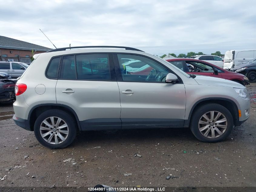 2011 Volkswagen Tiguan VIN: WVGBV7AXXBW518742 Lot: 12044981