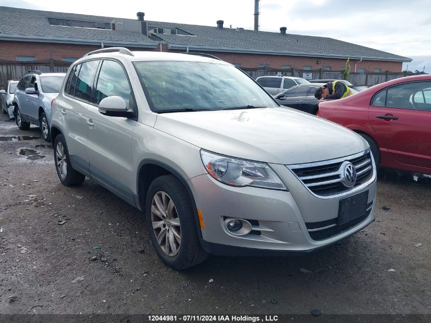 2011 Volkswagen Tiguan VIN: WVGBV7AXXBW518742 Lot: 12044981