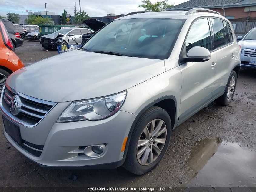 2011 Volkswagen Tiguan VIN: WVGBV7AXXBW518742 Lot: 12044981