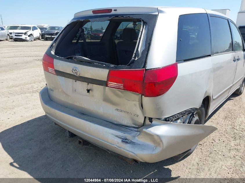 2005 Toyota Sienna Ce 7 Passenger/Ce 8 Passenger VIN: 5TDZA29C15S308408 Lot: 12044984