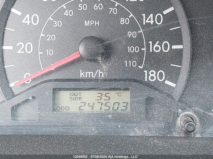 2005 Toyota Corolla Ce/Le/Sport VIN: 2T1BR32E65C915876 Lot: 12045002