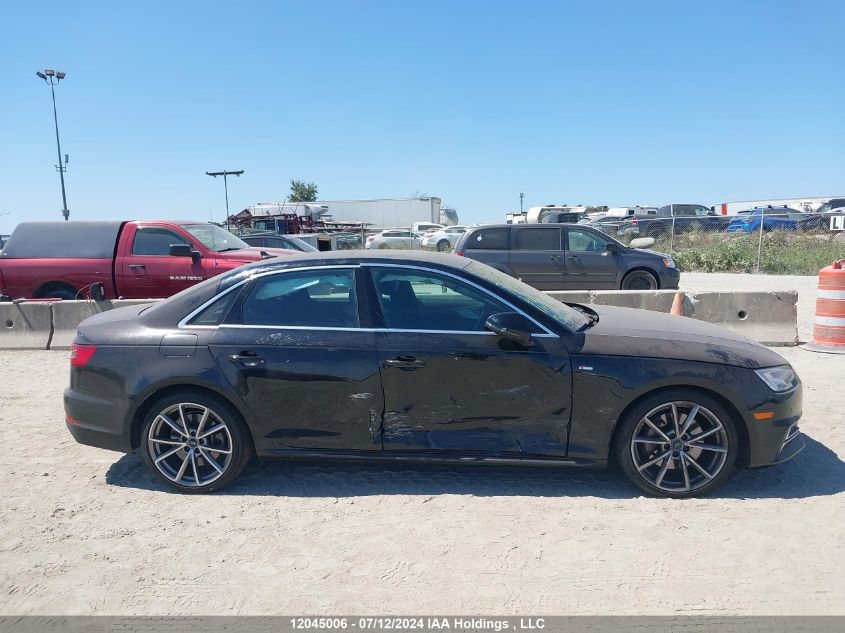 2017 Audi A4 VIN: WAUFNAF44HN012496 Lot: 12045006