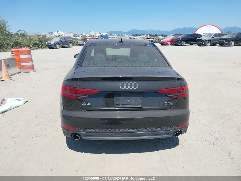 2017 Audi A4 VIN: WAUFNAF44HN012496 Lot: 12045006