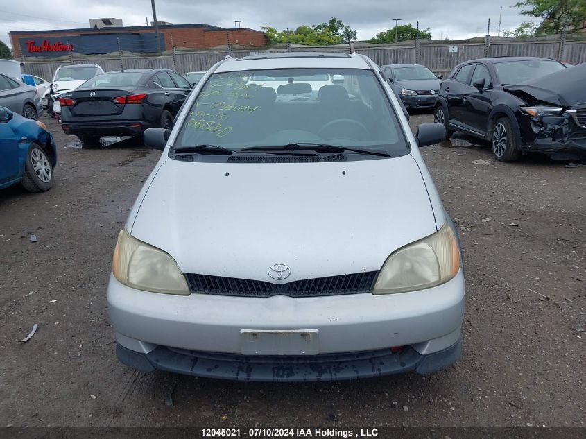 2000 Toyota Echo VIN: JTDAT1236Y0056044 Lot: 12045021